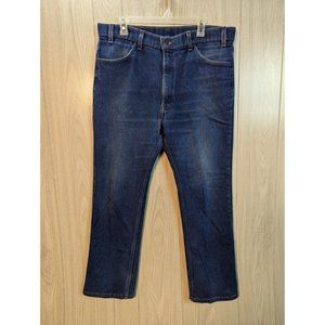 Vintage Levi Strauss Loose Fit Men’s Denim Jeans 38x29 Brown Tab Made in USA